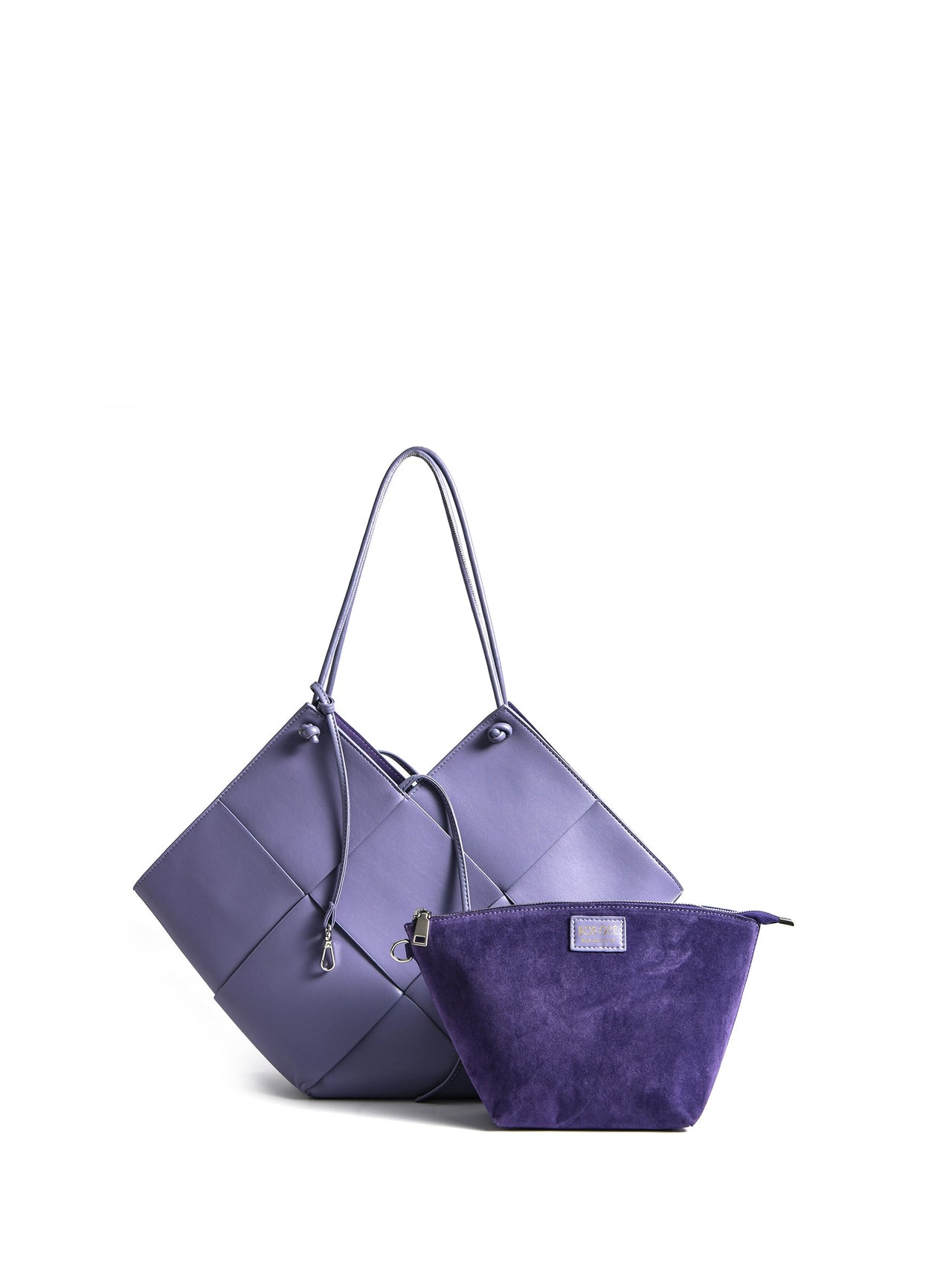 Taylor Contexture Leather Bag - Taro Purple by Bob Oré